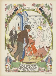 The Portrait (Illustration for Le Rire)
