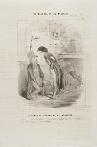 A Medical Student Starting Out (plate 12)
