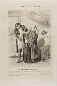 Contraband at the Hospital (plate 26) by Charles Emile Jacque