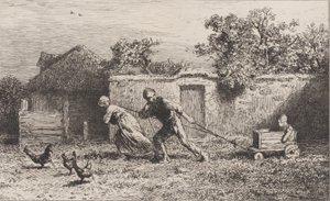 Crew, 1865 by Charles Emile Jacque