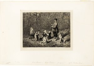 Serious! Serious! Very Serious! by Charles Emile Jacque