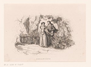 Couple in a Garden
