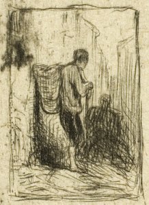 Rag-Picker by Charles Emile Jacque