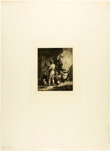 Supper by Charles Emile Jacque