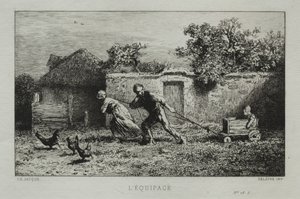The Crew by Charles Emile Jacque