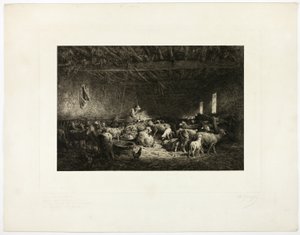 The Large Sheepcot, Horizontal Plate