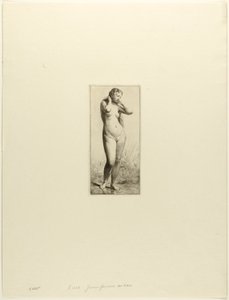 Young Woman Bathing