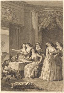 Sister Jeanne by Charles Emmanuel Patas after Charles Monnet