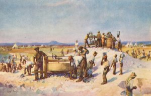 Alluvial Diamond Diggings by Charles Ernest Peers