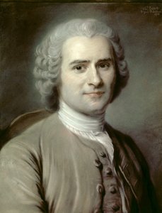 Portrait of Jean-Jacques Rousseau (1712-1778), Swiss philosopher by Charles Escot