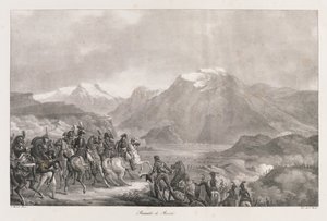 Battle of Rivoli, early 19th century by Charles Etienne Pierre Motte