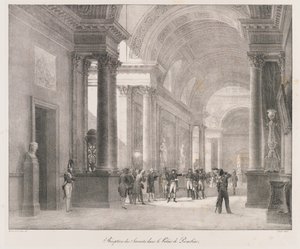Reception of the Savants by Charles Etienne Pierre Motte