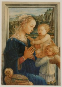 The Madonna and Child, after Lippi by Charles Fairfax Murray