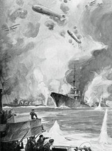 Cuxhaven Raid, 25 December 1914, 1926 by Charles Fouqueray