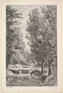 A Stream in the Mondois Valley