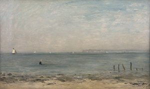 Cap Gris Nez by Charles Francois Daubigny