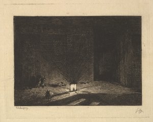 Interior of an Inn, 1861-62 by Charles Francois Daubigny