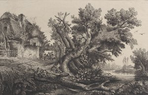 La Tonnelle by Charles Francois Daubigny