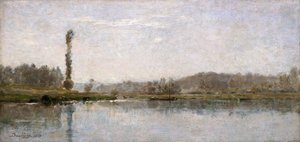 Morning on the Oise, Auvers by Charles Francois Daubigny