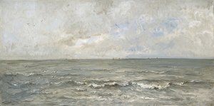 Seascape by Charles Francois Daubigny