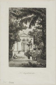 The Amphitheatre of the Jardin des Plantes by Charles Francois Daubigny