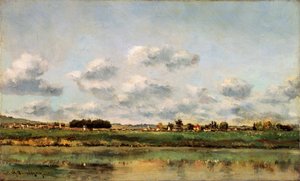 The Banks of the Oise by Charles Francois Daubigny