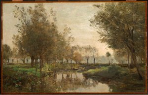 The Creek by Charles Francois Daubigny