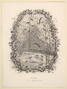 The Sparrow Aviary by Charles Francois Daubigny