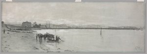 Seaside by Charles Francois Eustache