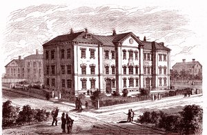 Prescott School in Boston by Charles Francois Sellier