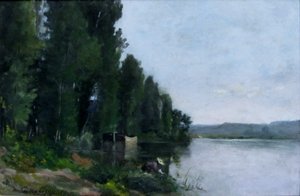 Washing by Charles Francois Daubigny
