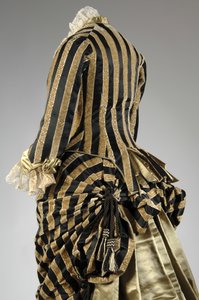 Evening Dress, c.1884 (partial view)