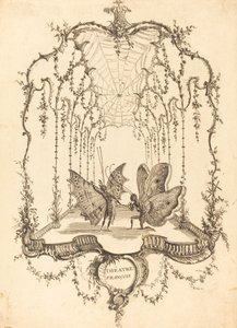 French Theatre by Charles Germain de Saint Aubin