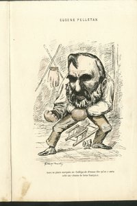 Illustration by Charles Gilbert-Martin (1839-1905) in Contemporary Grimaces by Charles Gilbert Martin