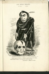 Illustration by Charles Gilbert-Martin in Contemporary Grimaces by Charles Gilbert Martin
