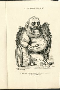 Illustration by Charles Gilbert-Martin in Contemporary Grimaces by Charles Gilbert Martin