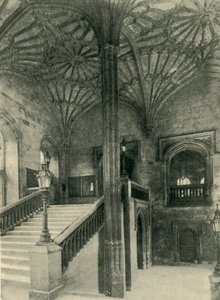 Fan Pillar and Roof Outside Christchurch Hall by Charles Gillman and Co