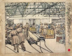 The Filling Factory, Hereford by Charles Ginner