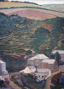The Hillside by Charles Ginner