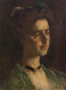A Dolly Varden Cap by Charles Gogin