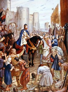 William Rufus at the Tower of London, Illustration from 