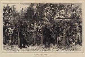 Here They Come!, The Derby, 1871, On the Course