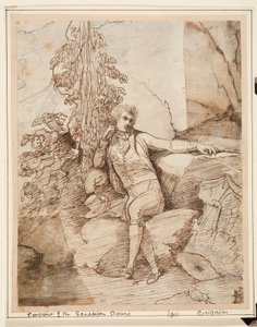 John Deare (1759–1798) sculptor, c.1754-1804 by Charles Grignion