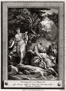 Telemachus and Mentor, After Having Suffered a Shipwreck, Arrive at the Island of Calypso by Charles Grignion