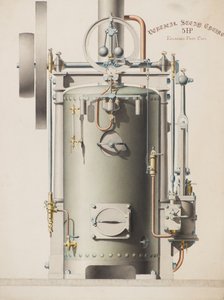 Vertical Steam Engine, 5HP