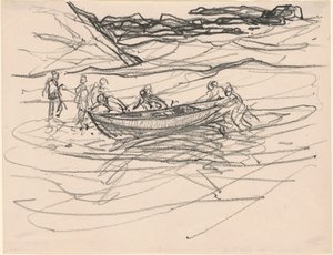 Launching the Life Boat