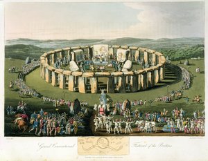 Grand Conventional Festival of the Britons, aquatinted and published by Robert Havell, 1815 by Charles Hamilton Smith