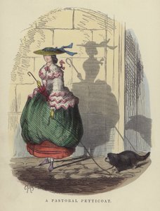 A Pastoral Petticoat by Charles Henry Bennett