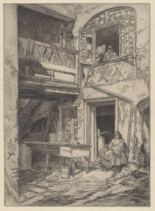 An Old Courtyard (New Orleans)