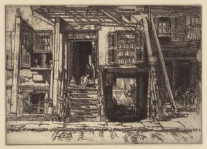 The Condemned Tenement, NY by Charles Henry White